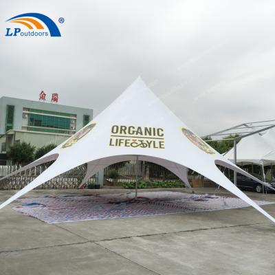 China Hot Sales 16m Advertising Shelter Star Shade Canopy Gazebo Tent For Advertising Party Eevents for sale