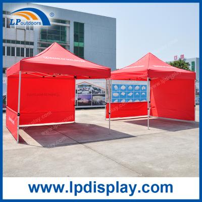 China Outdoor Tent Half PVC Pop Wall Folding Gazebo Canopy for sale