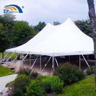 China Party/wedding/exhibition/trade show/sports etc high quality outdoor steel frame cheap stretch pole tent. for the event for sale