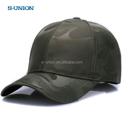 China S-UNION JOINT gorras lightweight solid curved mesh sun breathable airy hats baseball caps outdoor sports hats for sale