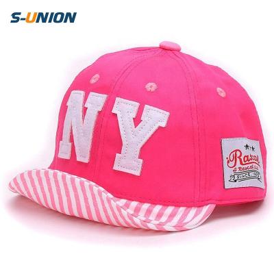 China JOINT Hot Kids Hats JOINT NY Letters Embroidery Kids Baseball Caps Toddler Summer Boys Hat Baby Cotton Sale Infant Sun Hats for sale