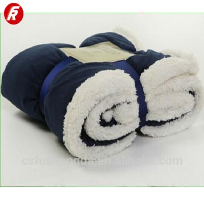 China Electric Luxury Korean 2 Ply Mink Blanket Faux Fur Throw Blanket for sale