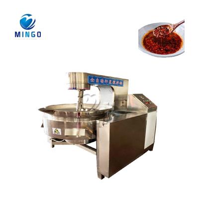 China Vegetable Processing Plant Industrial Automatic Planetary Gas Electric Tilting Food Cooking Blender Machine for sale