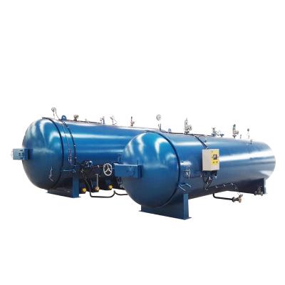 China Vulcanizing Rubber Autoclave Plant Siemens PLC Pipe Tank Vulcanizing Machine for sale