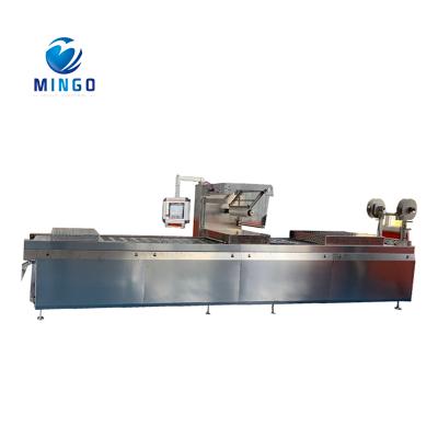 China Food Thermoformer Stretch Film Food Wrapping Machine For Sausage for sale