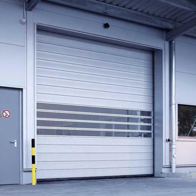 China China modern high quality modern automatic commercial fast speed garage exterior aluminum spiral door for car shop or welding booth for sale