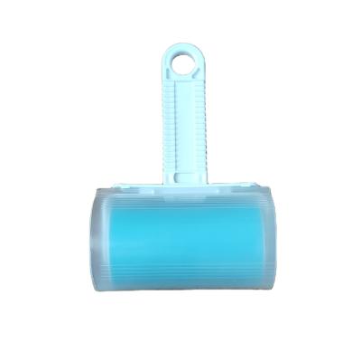 China Magic Extra Sticky Washable Tool Fiber Remover Roller Brush Pet Home Cleaning Hair Removal Clothes Fiber Cleaning Roller for sale