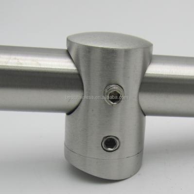 China stair handrail/balustrade railing hardware accessories/die fitting stainless steel stair molded pipe for sale