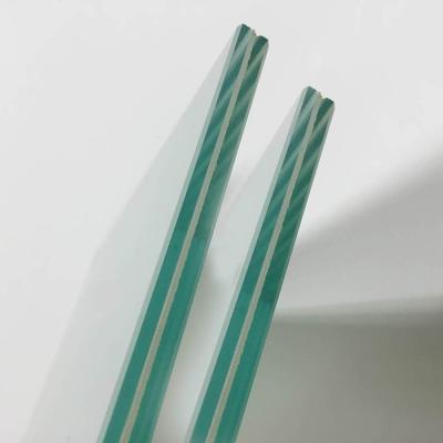 China Contemporary Clear Tempered PVB SGP Laminated Tempered Glass for sale