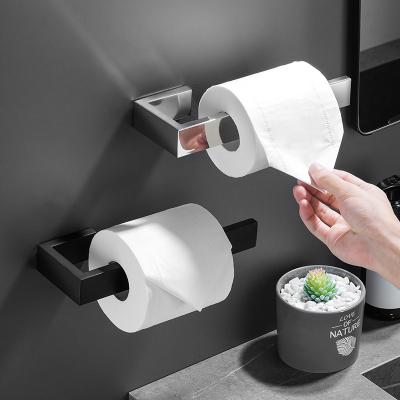 China Modern 304 Toilet Paper Box Tissue Holder Multifunctional Stainless Steel Holder for sale