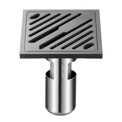 China 10*10cm Modern Floor Drain For Bathroom Stainless Steel Stainless Steel for sale