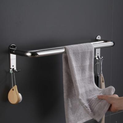 China Fashion Stainless Steel Towel Racks Hotel Towel Rack Bathroom Accessories for sale