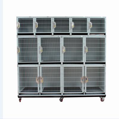 China Durable Hot Selling China Iron Wire Metal Dog Cage Collapsible Pet Crate Antirust Rustproof Dog Cage for sale