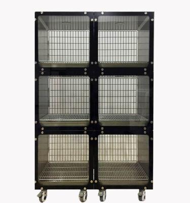 China Durable Explosion Proof Tempered Glass Is Tough Pet Display Cage for sale