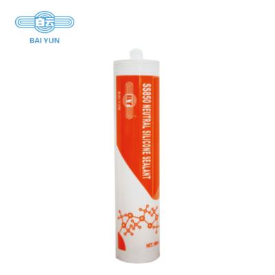 China vedador claro exterior para qualquer tempo BAIYUN SS850 do silicone 300ml à venda