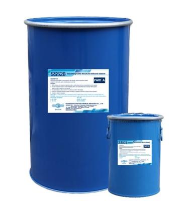 China Sellante de cristal aislador de BAIYUN SS528 silicón de la construcción 189L + 19L en venta