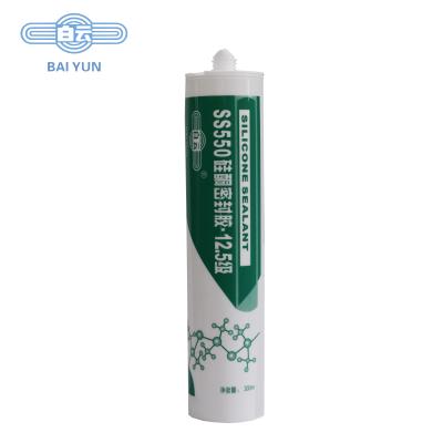 Chine Mastic de fenêtre de BAI YUN SS550 et de silicone de porte pour l'usage externe à vendre