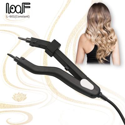 China Constant Temp Ergonomic Design Keratin Fusion Tool Hair Extension Iron for sale