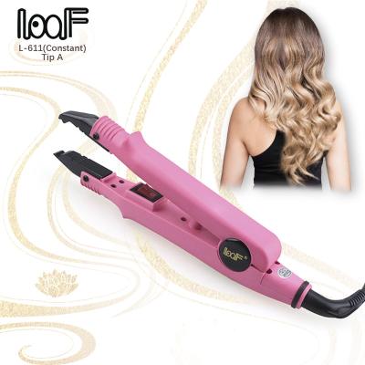 China Constant Temp Professional Silicone Insulation Handshake Tip A Hair Bead Wig Extensions Hair Tool for sale