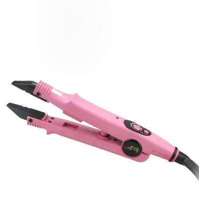 China super quality wholesale price purple color FLAT PLATE Fusion Hair Extension Keratin Bonding Tool Heat Iron for sale