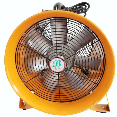 China Inner Motor 7 Axial Air Exchange 16 Inch 380v Confined Space Ventilation Fan Duct Fan Industrial Portable AC Cooper Axial Aluminum Alloy for sale