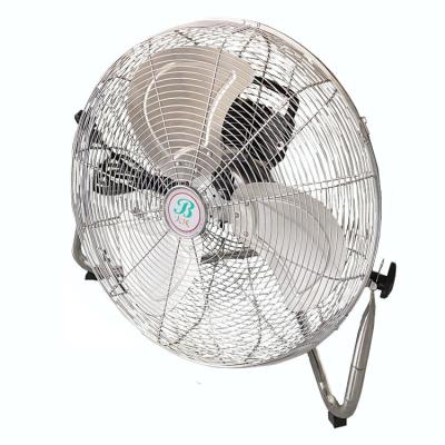 China Hotels 16 18 20 Inch Quality High Power Floor Height Metal Fan for sale