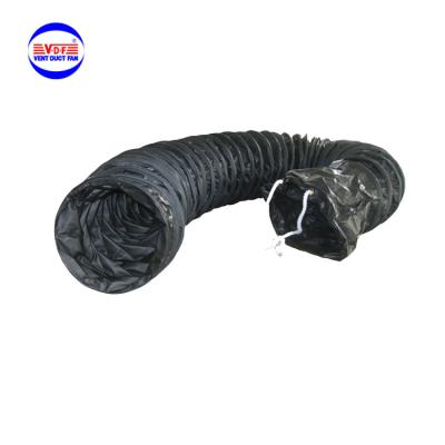 China 250mm 5m Anti Static PVC Reinforced Anti Static Flexible Duct for sale