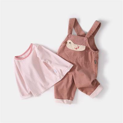 China Overall High Quality Original Design Two-piece Suit Girls' Clothing Sets For 2021 for sale