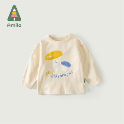 China Spring And Autumn New Round Neck Long-Sleeved Breathable Children Pullover Sweatshirt for sale