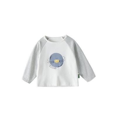 China New Hot Sale Breathable Breathable Long Sleeve Cartoon Pattern Kids Long Sleeve T-Shirt for sale