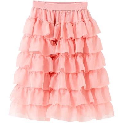 China Gauze Skirt Veils Girls Breathable Short Cake Big Summer Dress Children's Fluffy Clothing Sets Skirts for sale