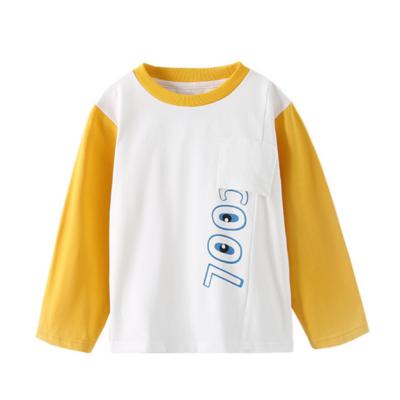 China Big Fashion Cartoon Crewneck Breathable Cotton Girl Long Sleeve T-Shirts Teen For Girls for sale