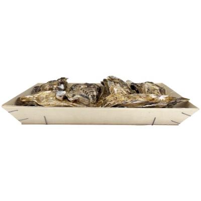 China China Oyster packaging wooden box Oyster Gift Box Seafood Wooden Packaging Gift Box Sashimi packaging  Fresh Oysters for sale