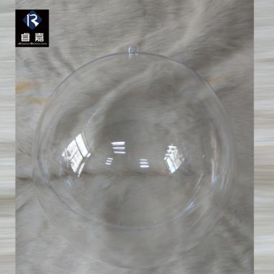 China Plastic Openable Christmas Ball Gift Ball Box Transparent 30CM Dorps Display for sale