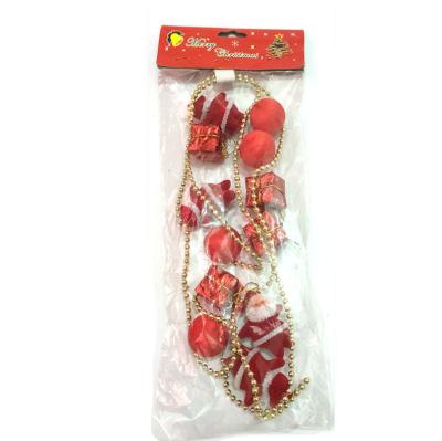 China Christamas Home Decoration Chritams Tree Ornaments Garlands Beaded Garlands for sale