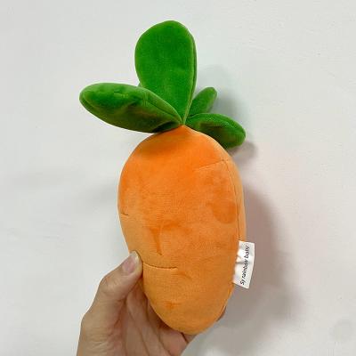 China Kids Gift Sy Rainbow Baby For Carrot Educational Farm Toys Plush Vegetables Baby Tools Cognitive Toys for sale