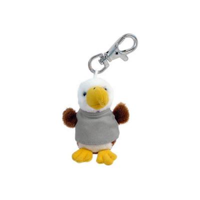 China Custom Plush Toy Eagle Toys Keychain Stuffed Toy From Plush Factory OEM With T-Shirt for sale