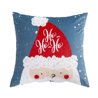 China 100% Anti-Static Cotton Square Pillow Sofa Cushion Car Cushion Christmas Style 45x45cm Pillow for sale