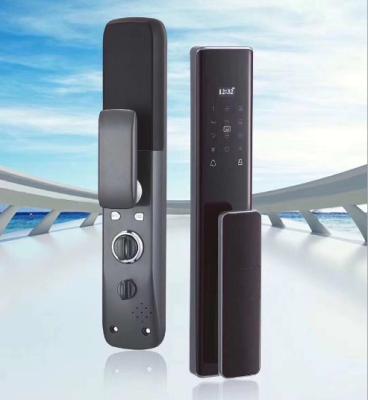 China Tuya Hot Smart APP Password Fingerprint Key Card Lock Wifi Apartment Sale Remote Control Smart Door Lock for sale