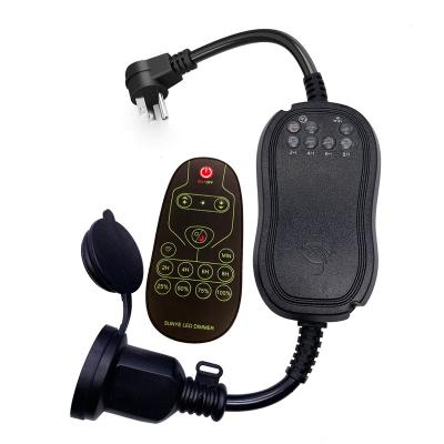 China Outdoor Wireless Remote Control High Voltage Smart Timer And Outdoor LED Lights Dimmer for sale