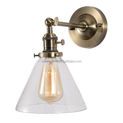 China Vintage E27/E26 Vintage Decoration Wall Sconce Lamp Edison Edison Antique Glass Metal Rustic Industrial LED Edison Wall Light for sale