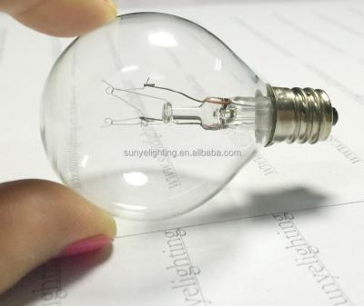 China Decorate lighting incandescent light bulb from G45 string. E17/E14/E12 Vinage Bulb for sale