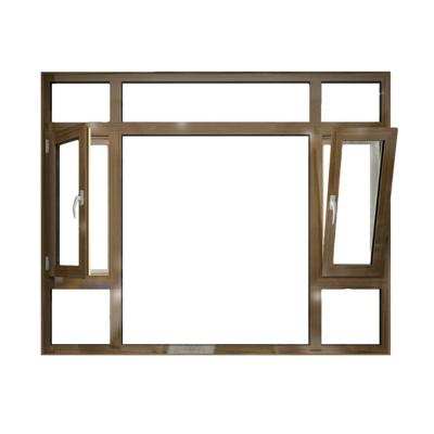 China Folding High Quality Huge Aluminum Screen Casement Window for sale