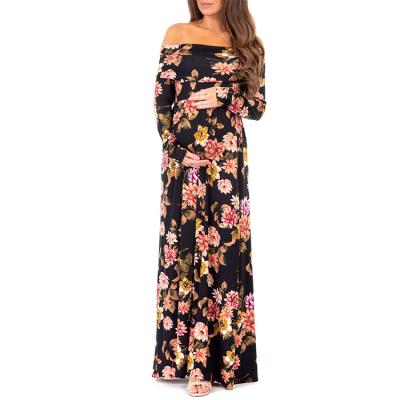 China OEM Breathable Women Factory Custom Maternity Maxi Dress for sale