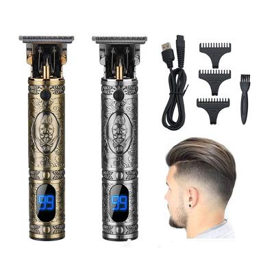 China 2021 Fashion New Arrivals Professional Rechargeable Hair Trimmer 1500mAh Mini Men Hair Trimmer Portable Cordless for sale