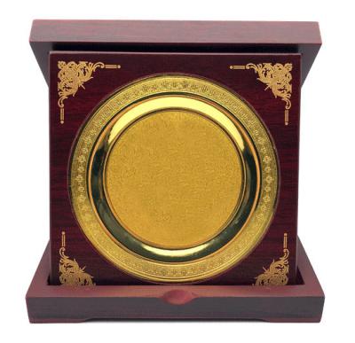 China China Wooden Box With Wooden Plate Awards Souvenir Medal for sale