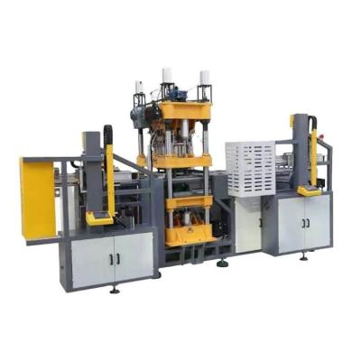 China Full Automatic Line Punching Machine Flowerpot Food Form Holes Punching Cut Stacking Machinery for sale