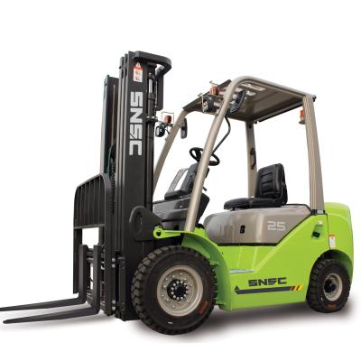 China Hotels 2.5Ton Japan Motor Autoelevador Forklift for sale