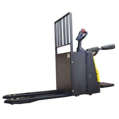 China Hotels Walking Way Big Battery Electric 2Ton Pallet Truck for sale