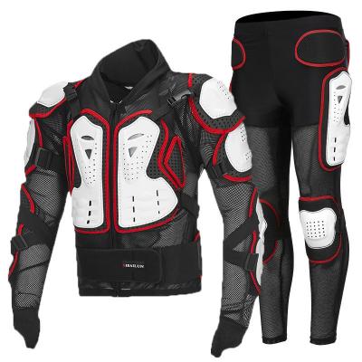 China New Summer Fashion Rider Sports Anti-Fall Breathable Cool Motorcycle Anti-UV Armor Protective Suit for sale